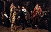 Pieter Codde Actors Changing Room USA oil painting artist